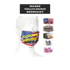 MASKE VOLLFLÄCHIG BEDRUCKT